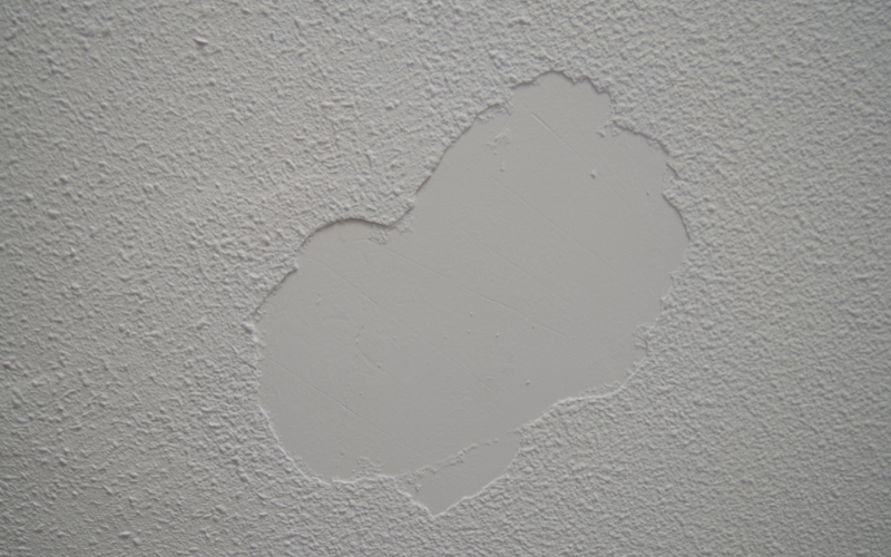 Resultado del Alisado Parcial de Gotelé en Pared